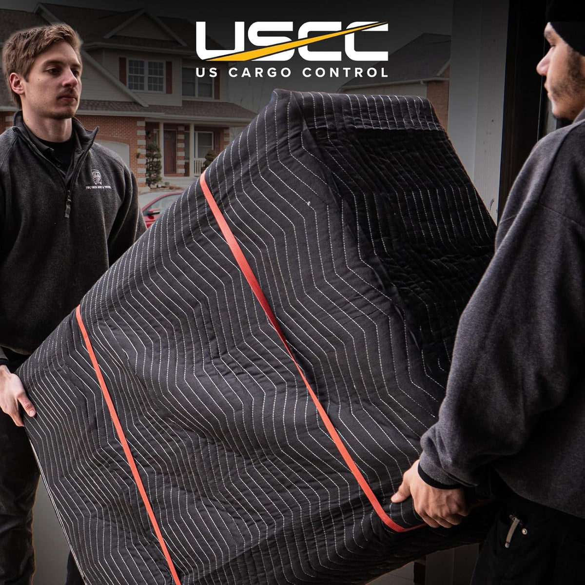 Moving Blankets Heavy Duty 72"x80" 6-Pack (65 lbs/doz), Padded Furniture Blankets for Moving, Shipping, and Storage