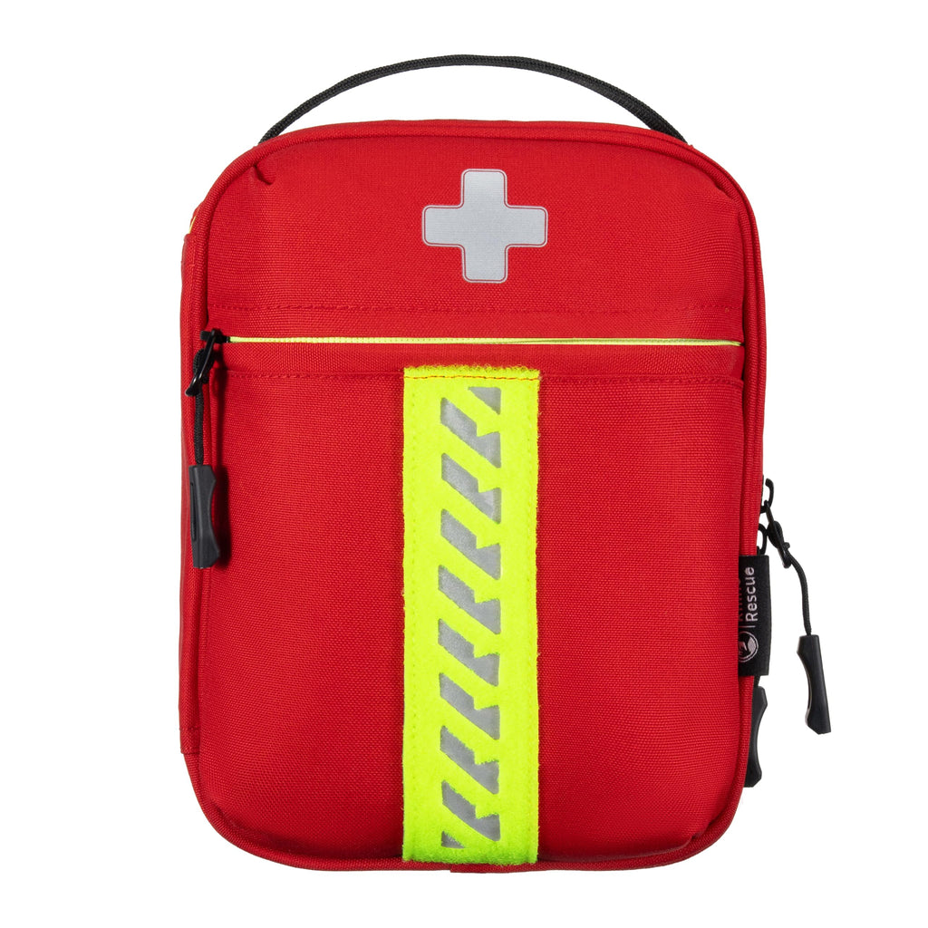 Small Compact First Aid Kit, Organized Pouch with Zip-Closure