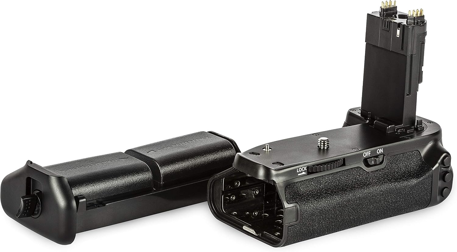 Battery Grip Replacement for BG-E21 for Canon EOS 6D Mark II DSLR Camera with Deluxe Accessory Bundle – Includes: 4X