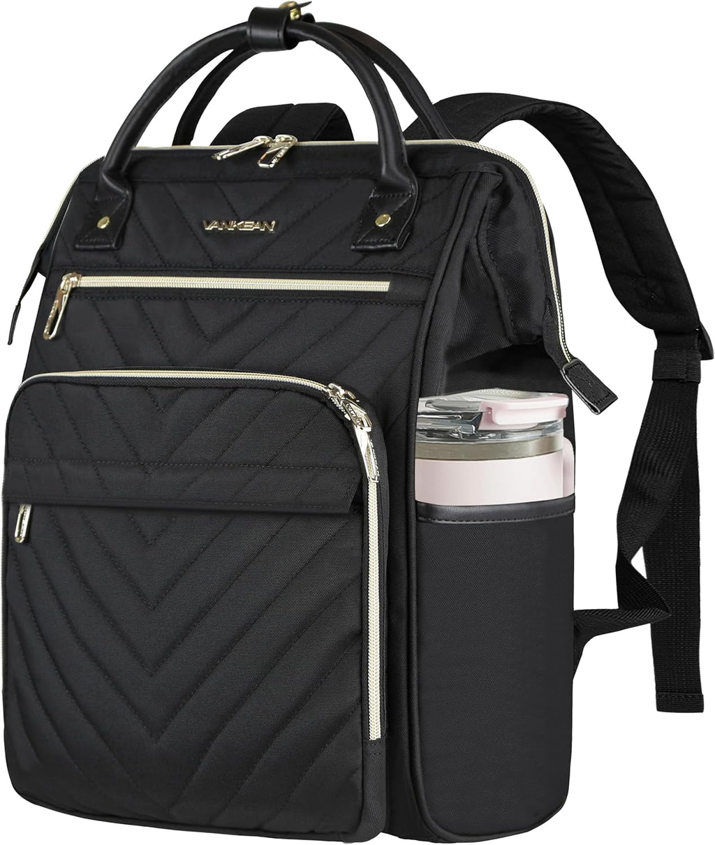 17 Inch Laptop Backpack for Women Fashion Computer Work Bag, Large Capacity Waterproof Backpack, College Daypack