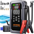 6000A 160PSI 9-in-1 Car Battery Jump Starter with Air Compressor & Air Blower (All Gas 12L Diesel), Battery Jumper
