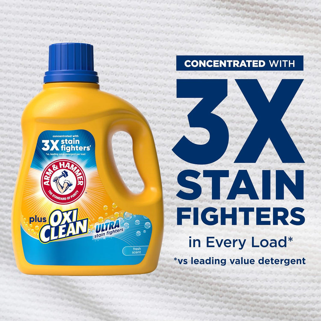 Plus OxiClean Ultra Stain Fighters Liquid Laundry Detergent