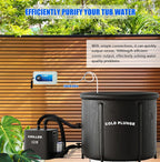 Ozone Generator with Timer for Cold Plunge and Hot Tubs