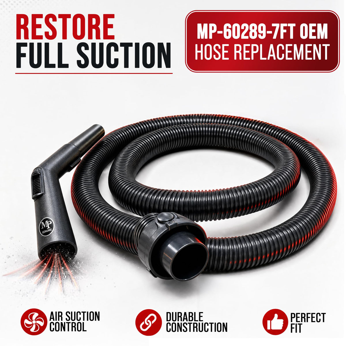 MP Maresh Products Hose - Replacement Hose Assembly, Part OEM-Style - 15ft