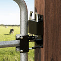 2 Way Farm Gate Latch Heavy Duty Lockable Livestock Gate Latch, 1 Pack