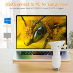 Microscope for Kids, SKYBASIC 2" IPS Screen 1000X Handheld Digital Microscopes HD Pocket Portable Mini USB Microscope