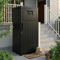Domi Large WaterProof Lockable Package Delivery Boxes for Outside ﻿ | All-weather, Resin