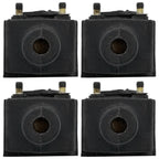 Caltric 4-Pack Ignition Coils Compatible with Mercury Outboard 115Hp 115-Hp 115 Hp Engine 1989-1998