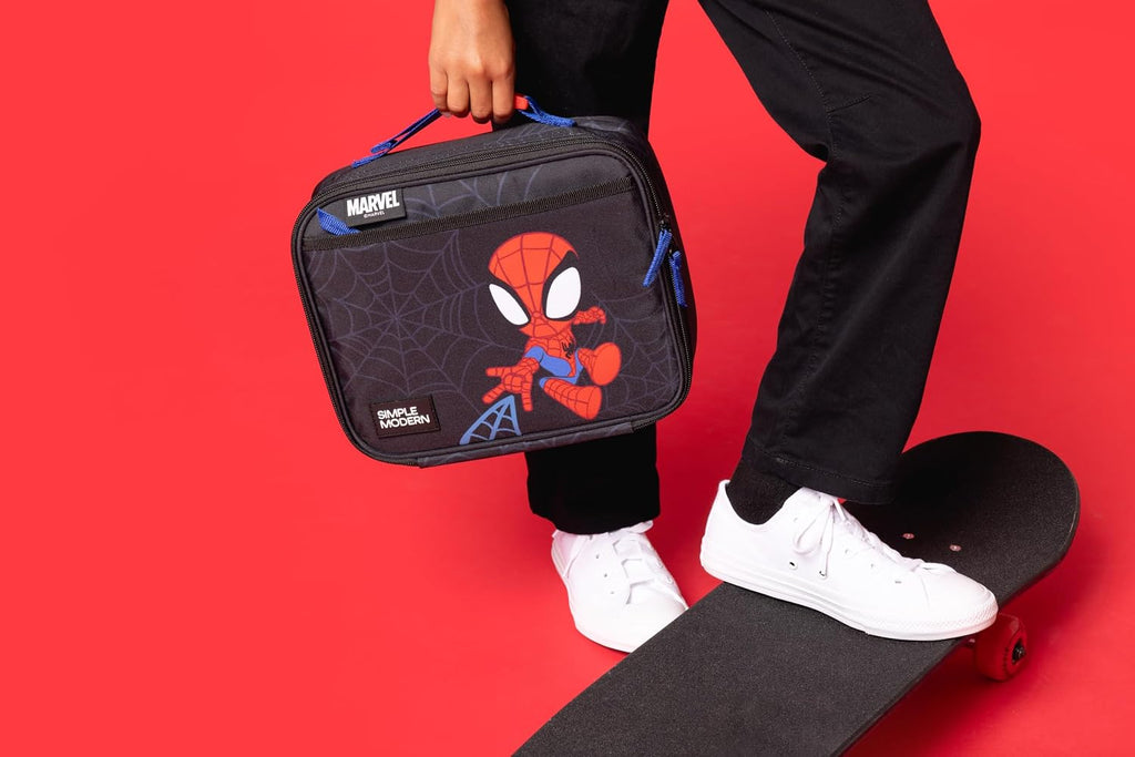 Marvel Spidey Kids Lunch Box & Insulated Lunch Bag for School | Hadley Cute Lunch Box for Girls, Boys, Toddlers |