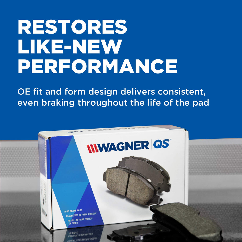 Wagner QuickStop ZX368 Front Disc Brake Pad Set for 1990 Chevrolet C1500