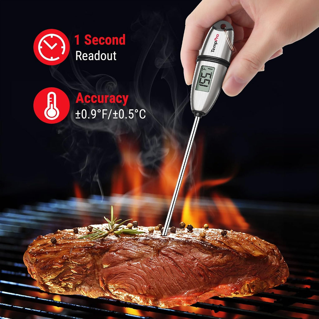 TempSwift 1 Sec Digital Food Thermometer for Kitchen Cooking