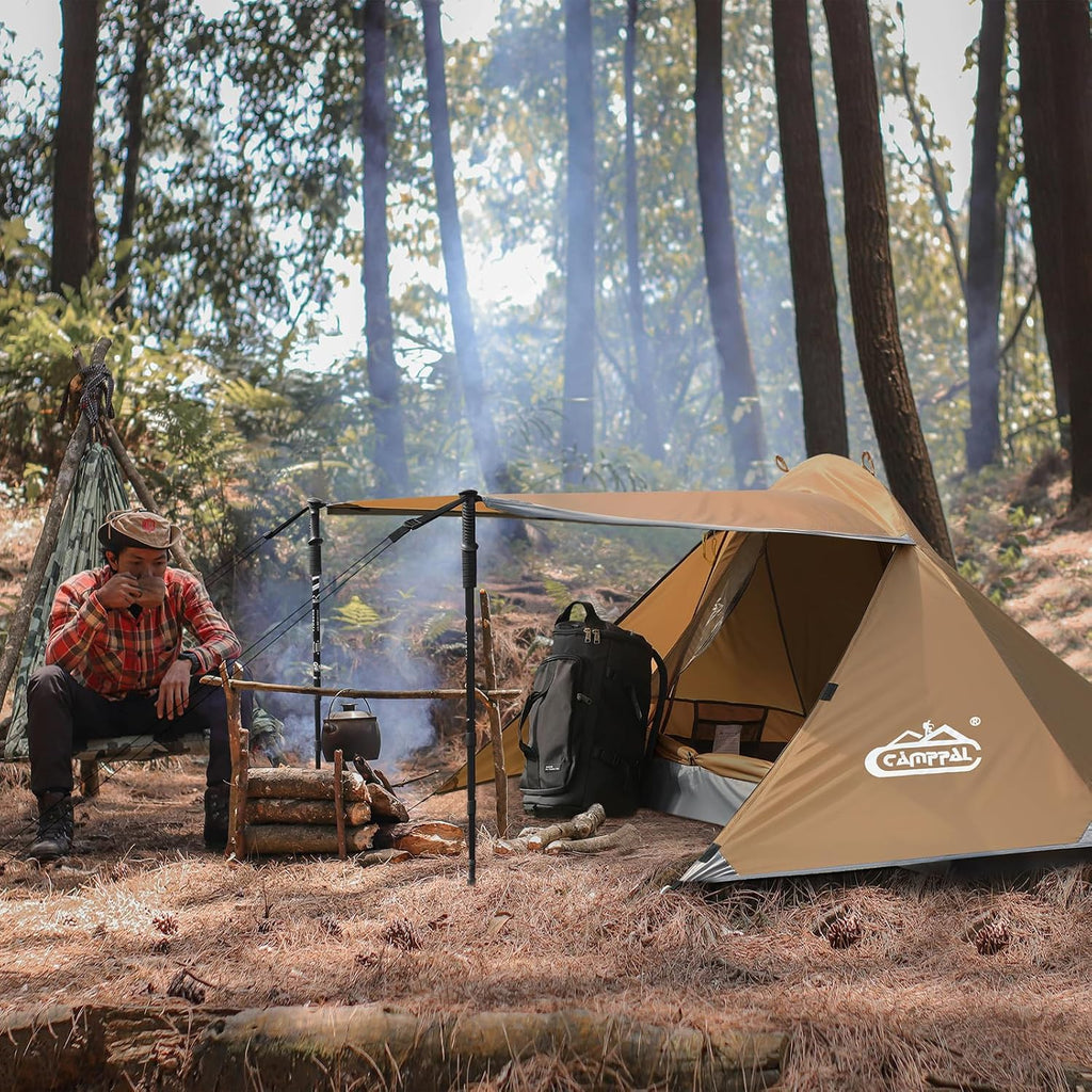 1 Person Tent for Camping Hiking Mountain Hunting Backpacking Tents 4 Season Resistance to Windproof Rainproof and