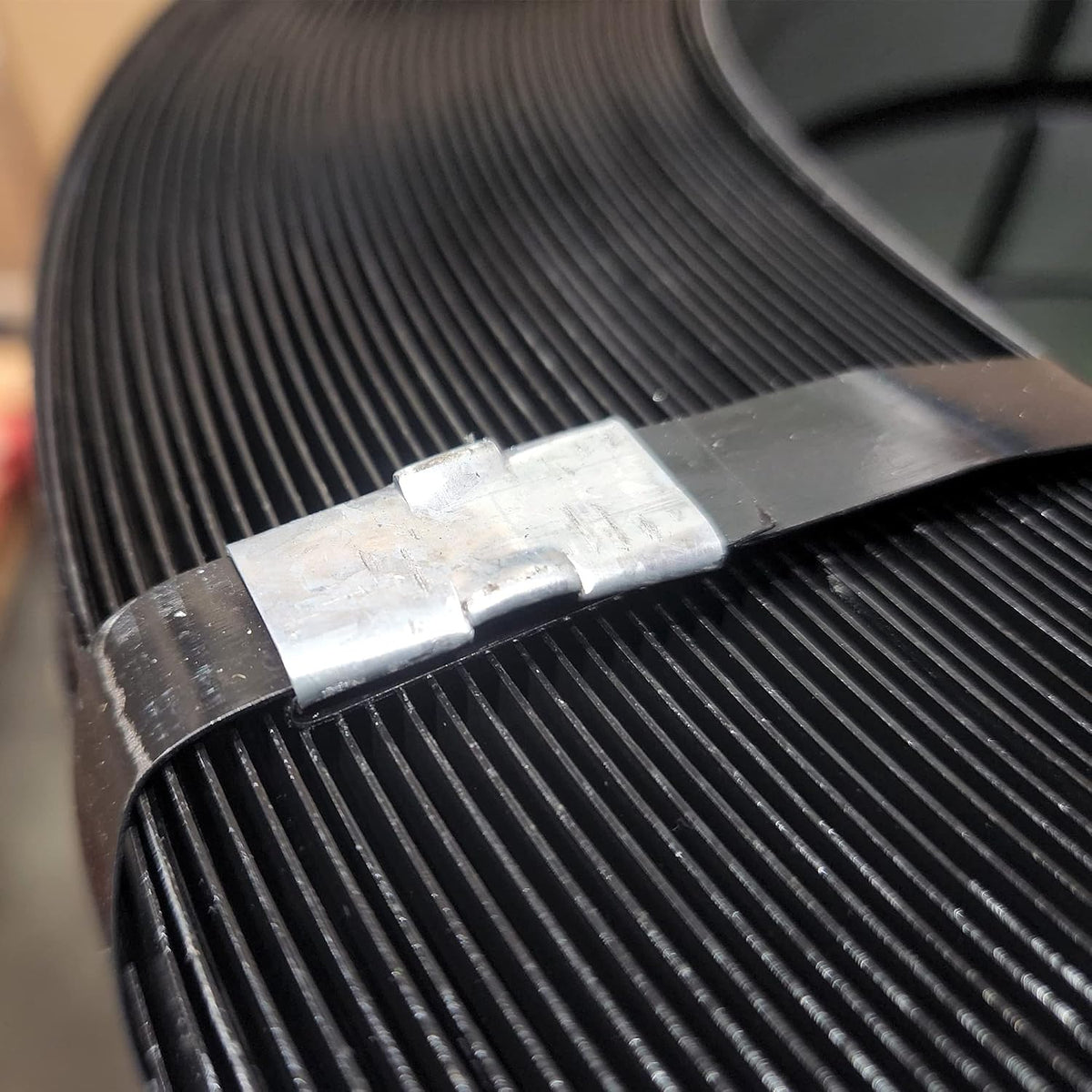 8 NET Packaging Open Strapping Seals for 3/4" Strap Width (Snap-On), High Strength Sturdy Galvanized Metal Heavy Duty