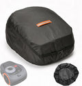 Robot Lawn Mower Cover Waterproof, 420D Outdoor Robotic Mower Cover, Black | 420D waterproof fabric, backyard robotic