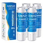 PUREPLUS RWF0900A Water Filter Replacement for EveryDrop Filter 4, 4 Pack