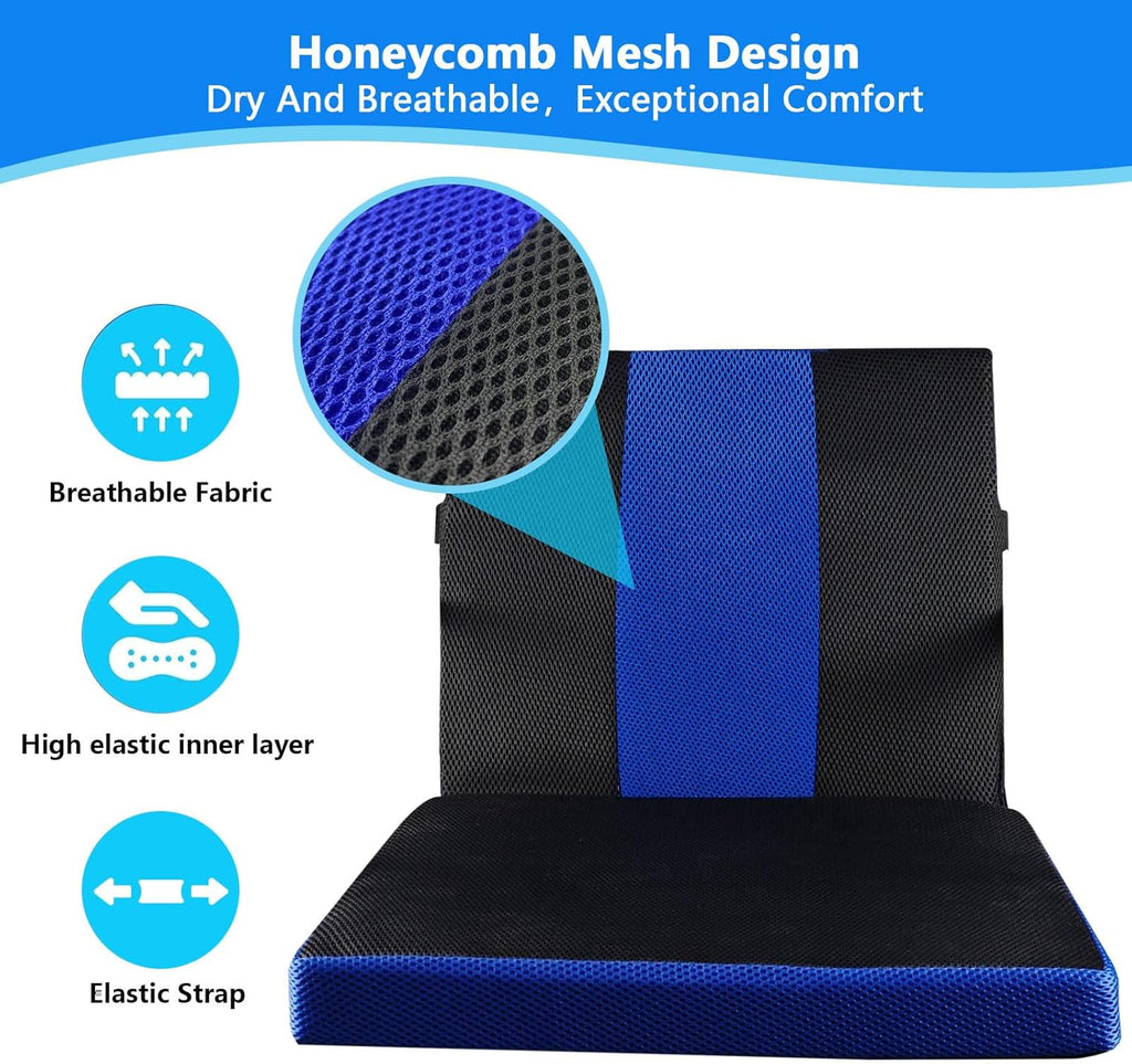 Soft Wheelchair Seat Cushion for Adults Washable Wheelchair Cushions for Seniors Wheelchair Pads Cushions Thick for