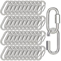 50PCS Quick Link, 2.36IN Heavy Duty Chain Link,Silver