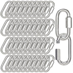 50PCS Quick Link, 2.36IN Heavy Duty Chain Link,Silver