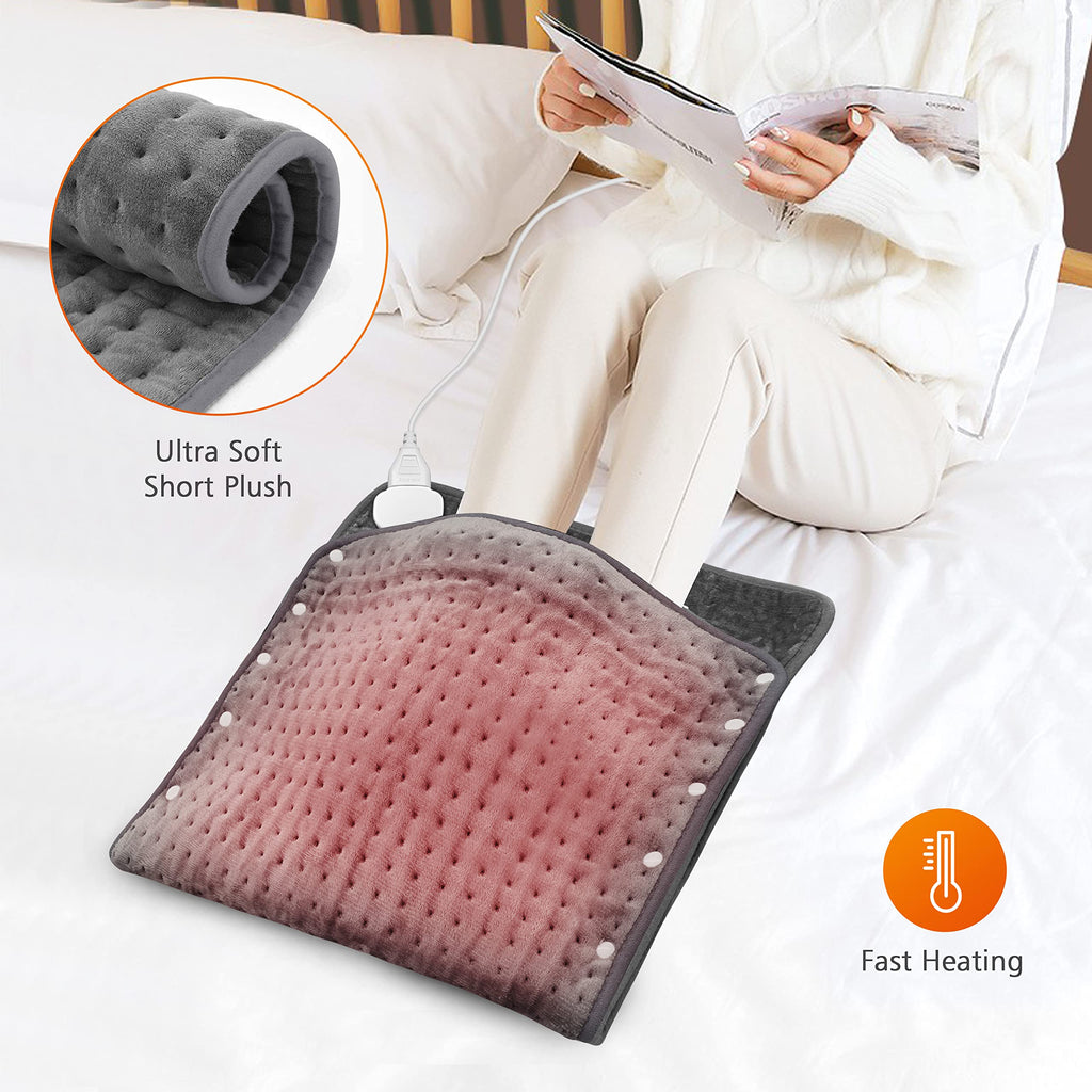 Heating Pad for Back, Foot Warmer, Large Washable Heating Pad