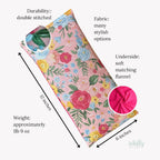 Large Microwave Heating Pad with Flax Seed, Scented or Unscented, Good for Back Pain or Cramps, Moist Heat Therapy or