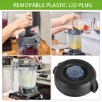 Unrevik 1-Pack Lid Plug Replacement Fit for Vitamix 64oz Low Profile Lid