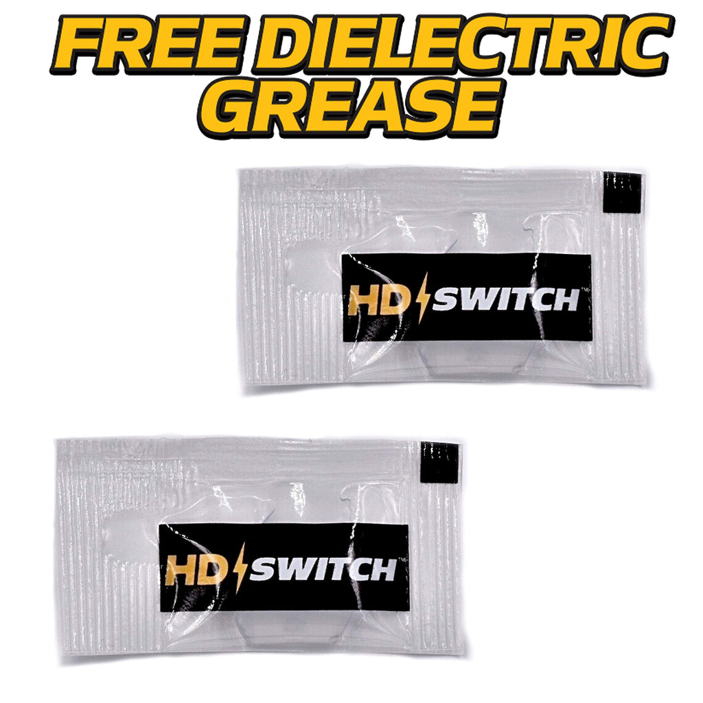 2-Pack 4RD-960388-31 Waterproof Relay w/LED Indicator 12V 40A for Hella