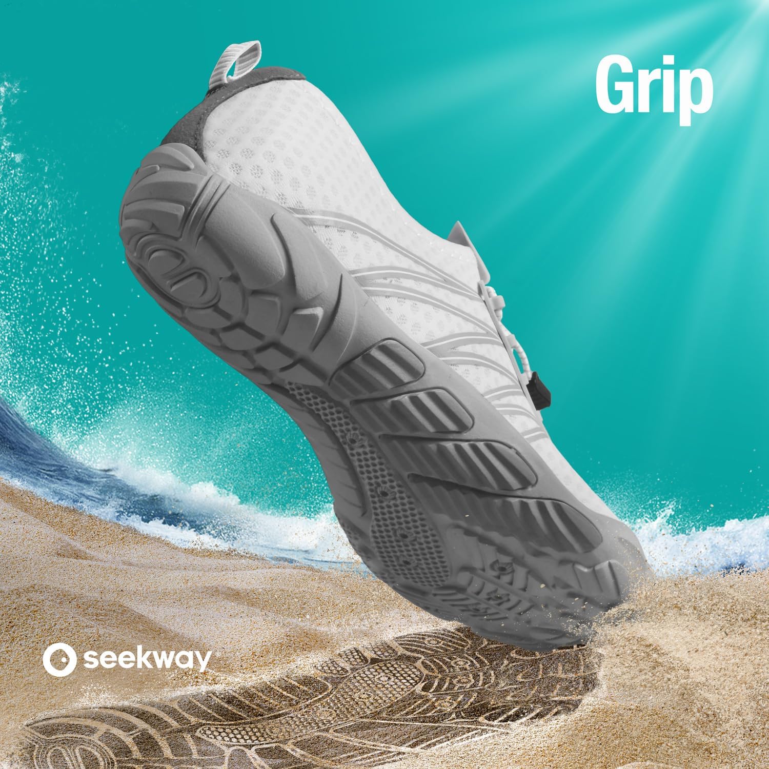 Water Shoes Men Women Adult Quick-Dry Aqua Sock Barefoot for Beach Swim River Pool Lake Hiking Kayaking Surfing