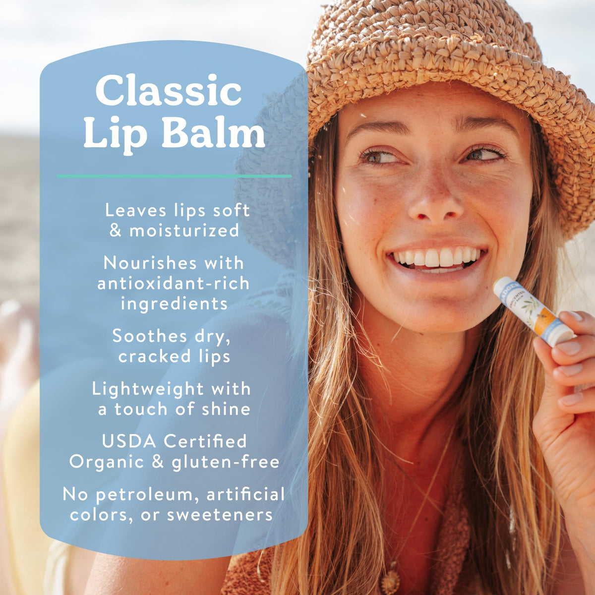 Classic Lip Balm Variety Pack, Green Box, 4-Pack