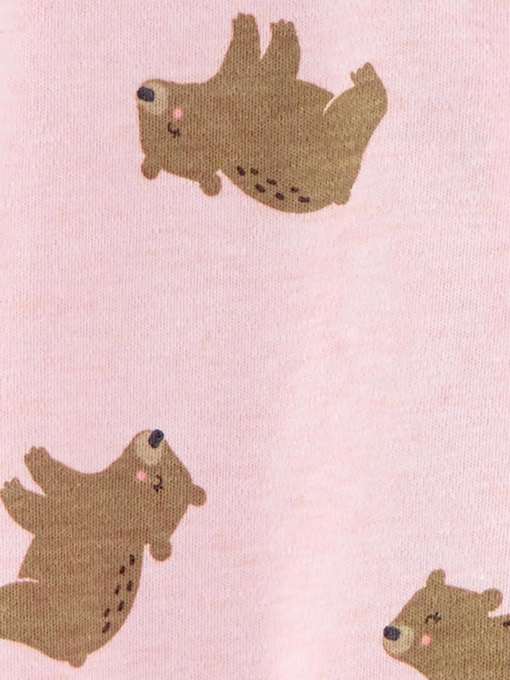 Baby Girls' Cotton Footed Sleep and Play, Pack of 2