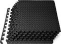 Exercise Puzzle Mat ½-inch, EVA Interlocking Foam Floor Tiles for Home Gym, Workout Equipment, Kids Play Areas