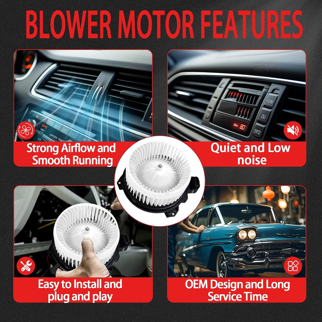 700215 Front HVAC Heater Blower Motor Fan Compatible with Toyota