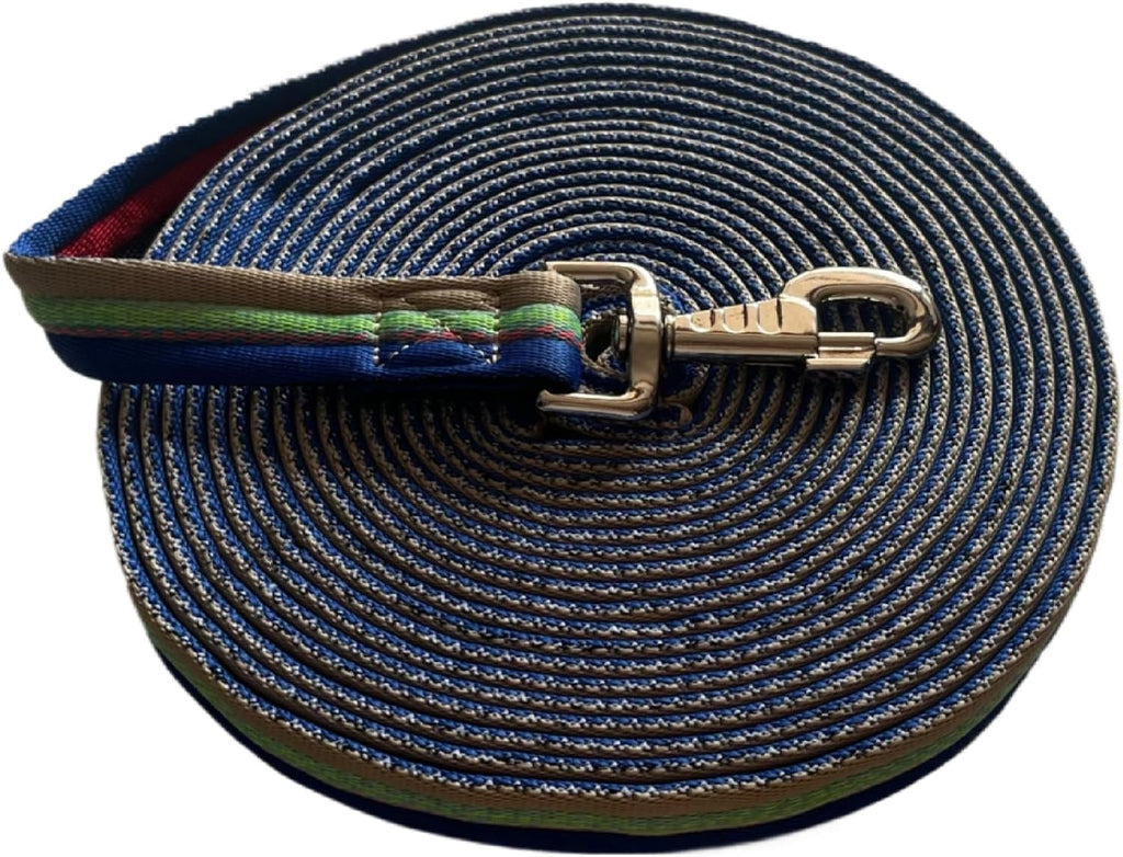 Premium Horse Training Lunge Line with Alloy Trigger Buckle for Accurate Equestrian Training of 26 Foot (8 Meters)