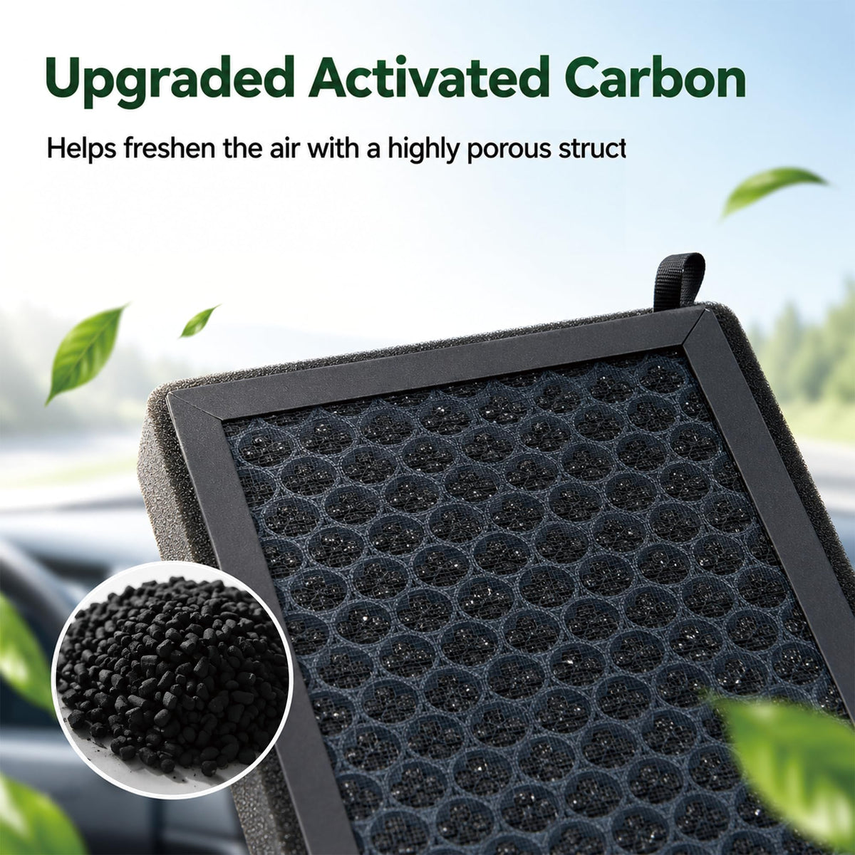 Cabin Air Filter Kit Compatible with 2016-2025 Tesla Model 3 2020-2025 Model Y