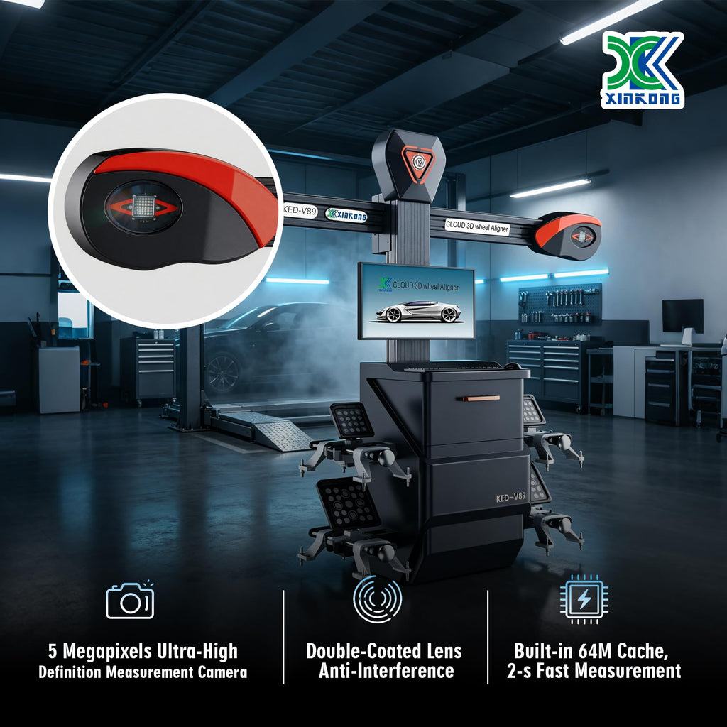 3D Wheel Alignment Machine Tire Aligner System,220V, V89