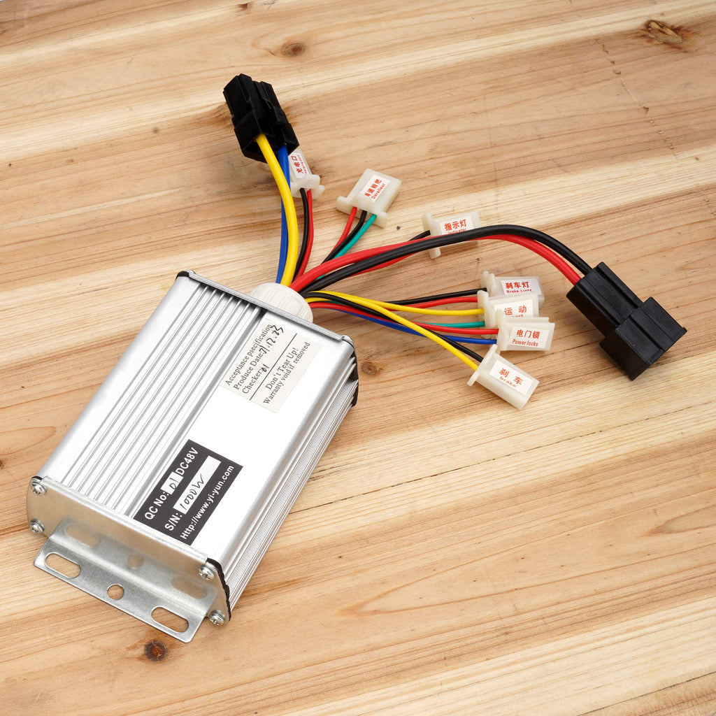 Controller 48V1000W for Brushed Motor with Black Battery Connector Terminal