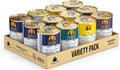 Classic Dog Food, Variety Pack, Baron's Batch, Wet Dog Food, 14oz Cans (Pack of 12)
