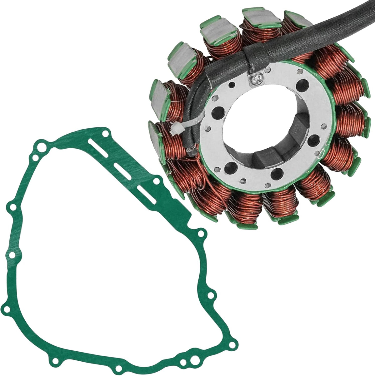 Caltric Stator and Gasket Compatible With Yamaha Grizzly 700 Yfm700Fg 4Wd Fi Eps 2007-2015