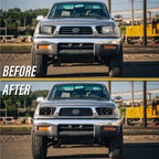 USR 95-97 Tacoma Pick Up 7x6 H6054 LED Sealed Beam Projector Headlight WITH Polarity Correction Module Low/High Beam