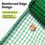 6.6x100ft Plastic Mesh Fencing,0.4in Mesh Deer Fence