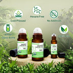 3-in-1 Castor Oil Roll on Certified Organic Cold Pressed Castor Oil