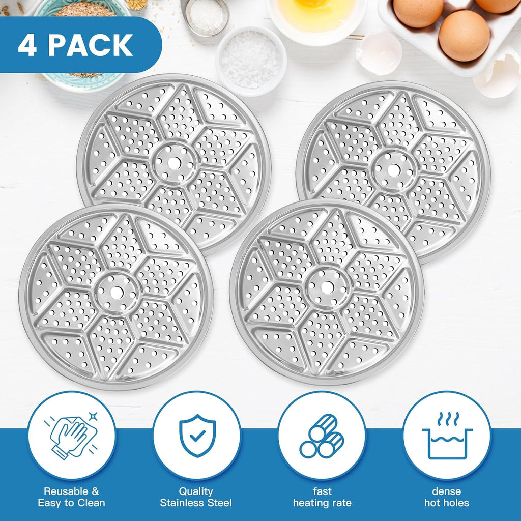 4Pack Pressure Canner Rack, Stainless Steel Canning Rack for Pressure Cooker, 11 Inch Canning Rack for Water Bath