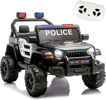 12V Ride on Toys for Toddlers, Kids' Electric Vehicles W/Parents Control, Ride on Truck Car with Music, Bluetooth