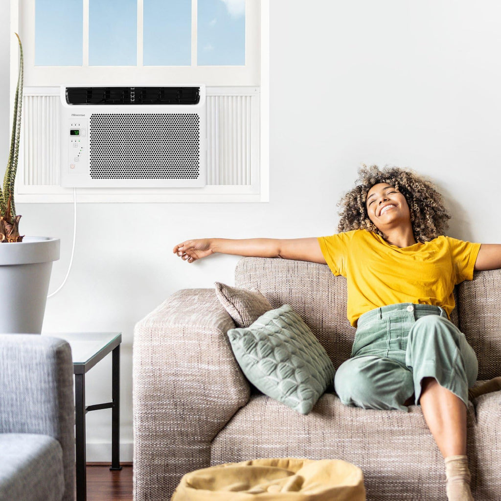 6,000 BTU Window Air Conditioner with Remote, 250 Sq. Ft.