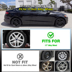 17" Wheel Skins for 2013-2016 Ford Fusion, Snap-on Design.