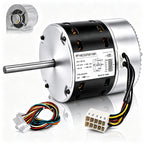 NiwNiw 6205E 1/2 HP ECM X-13 Furnace Blower Motor Replacement, Plug-and-Play, No Programming Required, 1075 RPM, 208/230V, 3.8A Multi-Speed Constant Torque, for Trane, American Standard, Carrier & ICP