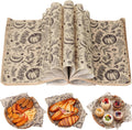 150 Pcs Fall Deli Wax Paper Sheets for Food Pumpkin Bird