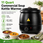 11 Quart Commercial Soup Kettle Warmer