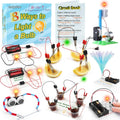 STEM Electric Circuit Kit, Electricity Science Project Light Bulb Experiments for Kids Teens, Electrical Engineering