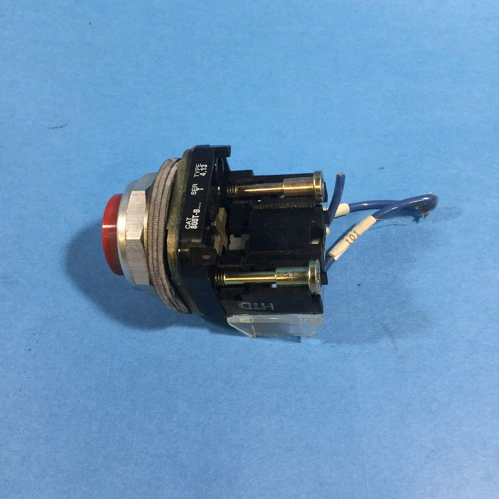 ALLEN BRADLEY 800T-B SER T PUSH BUTTON (RED)USED