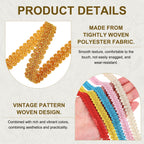 Gimp Braid Trim 1/2" x 14 Yards Polyester, Gold